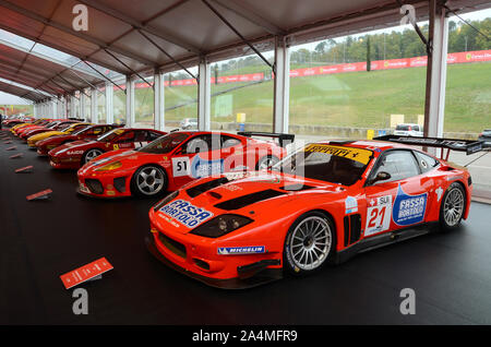 Ferrari Gtc V Gt Rennwagen Baujahr Salon Retromobile