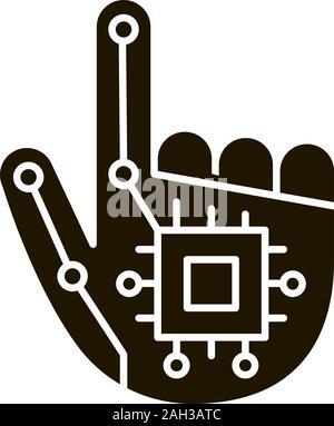 Nfc Identification System Glyph Icon Near Field Communication Nfc Id