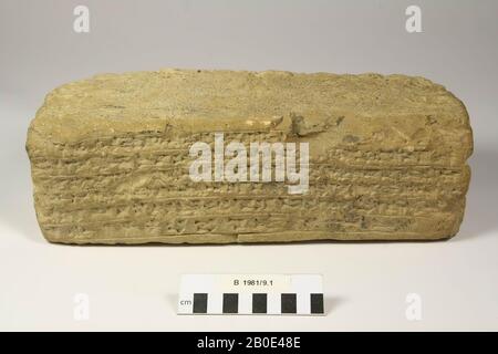 A Brick With A Cuneiform Inscription The Name Of Silhak Insusinak