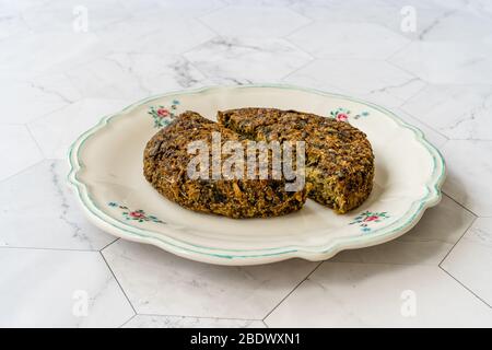 Turkish Karadeniz Food Anchovy Bread Hamsi Ekmek Hamsikoli With