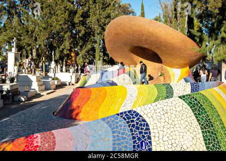 Mausoleum Of Jose Alfredo Jimenez In The Shape Of A Traditional Mexican