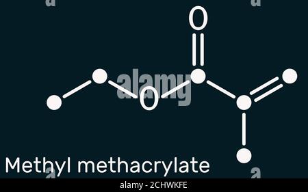 Methyl Methacrylate Mma Molecule It Is Methyl Ester Of Methacrylic