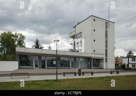 Konsum Building Konsumgeb Ude Designed By German Modernist Architect