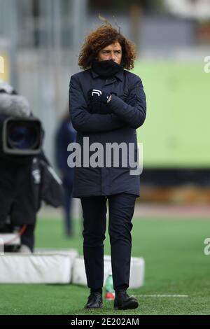 Rita Guarino The Juventus Coach During The Coppa Italia Women Semi