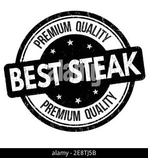 Steak Stamp Sign Seal Stock Vector Image Art Alamy