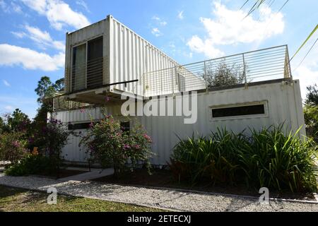 The Shipping Container House Of Rick Clegg Of The Headwaters Eco