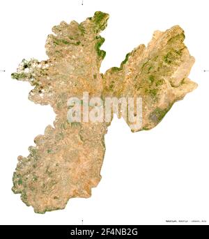 Nabatiyeh Governorate Of Lebanon High Resolution Satellite Map