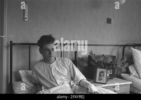 Second World War Lazarett Probably In Holland Wounded Relatives Of