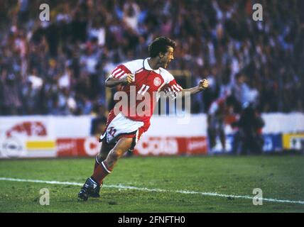 Brian Laudrup Danish Football Player Stock Photo Alamy