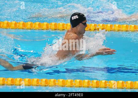 Anton Chupkov Of Russie 200 M Breaststroke Final During The 2021 LEN