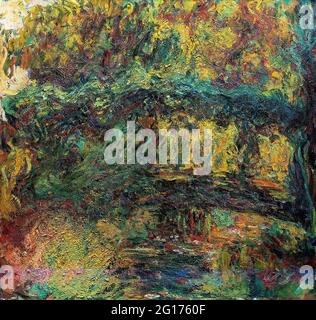 Claude Monet Japanese Bridge 3 1924 Stock Photo Alamy