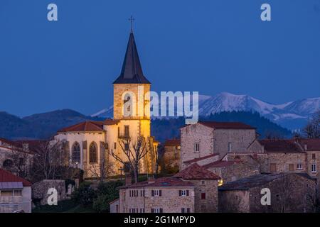 The Monts Dore And The Puy De Sancy In The Auvergne France Europe