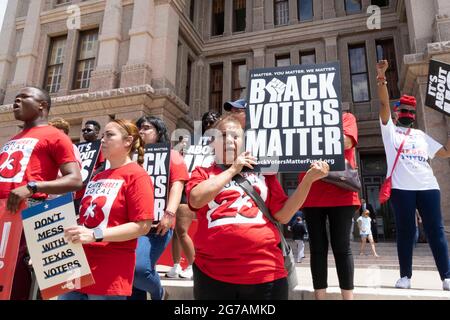 Austin Tx Usa Th July A Coalition Of Voting Rights Groups