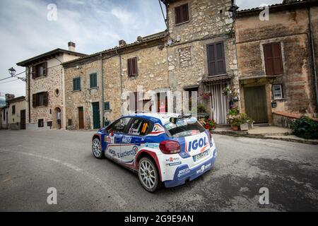 Yoann Bonato Fra Benjamin Boulloud Fra Citroen C Rally Chl