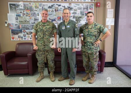 Col Charles B Dockery The Commanding Officer Of Marine Corps Air