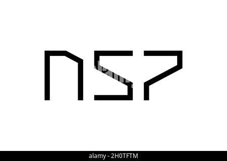 Nsp Logo Nsp Letter Nsp Letter Logo Design Initials Nsp Logo Linked