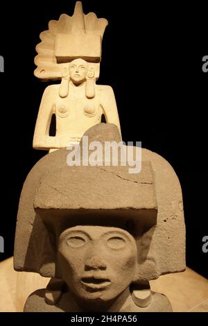 Female Huastec Deity Mexico Ad Mexico Mexican Museum Stock