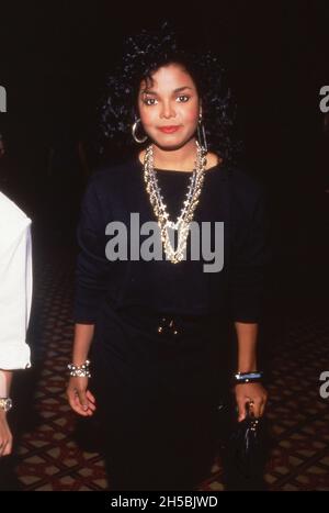 Janet Jackson 1986 Credit Ralph Dominguez MediaPunch Stock Photo Alamy