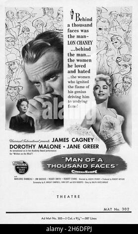 James Cagney As Lon Chaney Dorothy Malone And Jane Greer In Man Of A