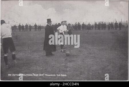 A Crowd At A Football Match Early S Stock Photo Alamy