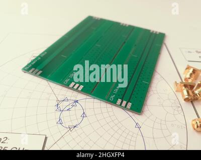 Radio Frequency Transmission Line And Microwave Printed Circuit Board