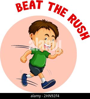 English Idiom With Picture Description For Beat Around The Bush On