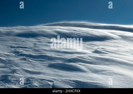 Cold Winter Wind With Snow Blows In The Living Room Freezing Guy In