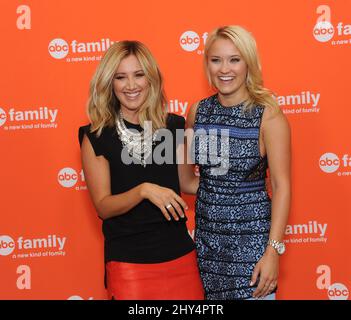 Ashley Tisdale And Emily Osment Attending The Abc Summer Press Tour In