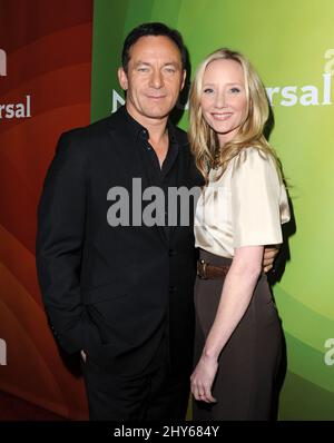 Anne Heche Jason Isaacs Attending The Nbcuniversal Tca Winter Press