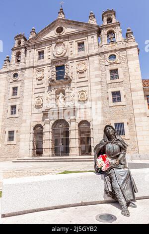 Statue Of Santa Teresa Convento De Santa Teresa Avila UNESCO World