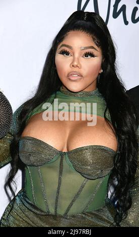 Lil Kim In Torch London Green Dress Attends The Nd Annual Biggie