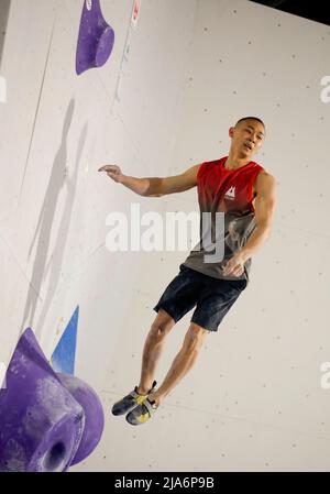 Chua Dennis Sgp May Sport Climbing Men S Boulder