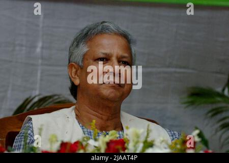 Dhaka Bangladesh May Dr Muhammad Yunus Was Awarded The