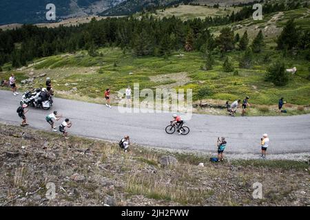 Colombian Nairo Quintana Team Arkea Samsic In Action In The Last