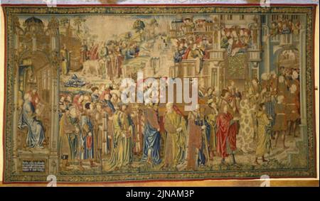 Tapisseries De David Et Bethsab E Ecouen Stock Photo Alamy