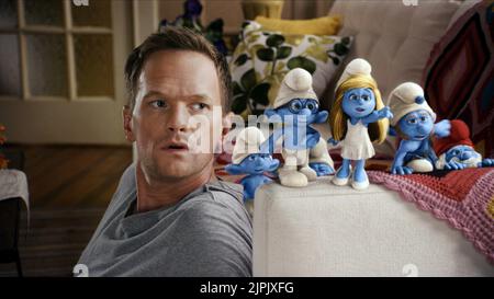 NEIL PATRICK HARRIS GUTSY BRAINY GROUCHY THE SMURFS 2011 Stock