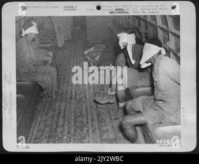 Japanese Prisoners Captured By Chinese Troops At Changsha China