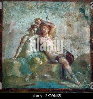 Naples Italy Perseus And Andromeda Fresco Ad From House Of