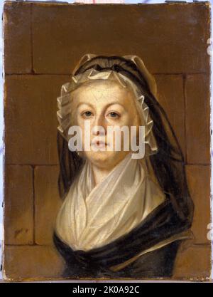 Portrait Of Marie Antoinette At The Temple C1815 Stock Photo Alamy