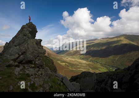 The Top Of Helm Crag Known Locally As The Lion And The Lamb