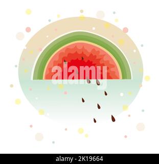 Grunge Summer Emblem Vector Illustration Stock Photo Alamy