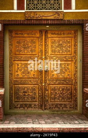 Abyane Abyaneh Iran Province Isfahan Natanz District Old Village Red