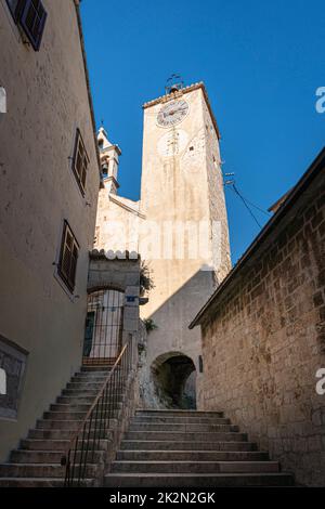 St Rocco Church Omis Croatia Stock Photo Alamy