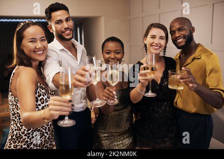 People Celebrate During New Year S Celebrations At Madrid S Puerta Del