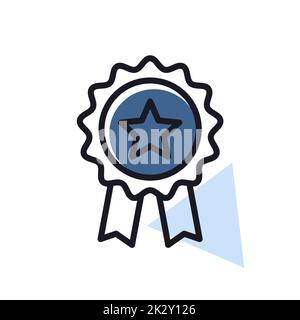 Best Choice Label With Ribbon Vector Illustration Stock Photo Alamy