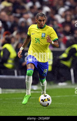 LE HAVRE Raphinha Of Brasil During The International Friendly Match