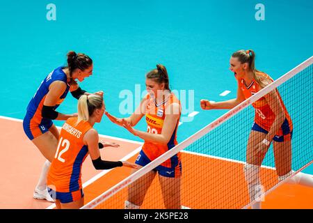 Rotterdam Britt Bongaerts And Eline Timmerman Of The Netherlands In