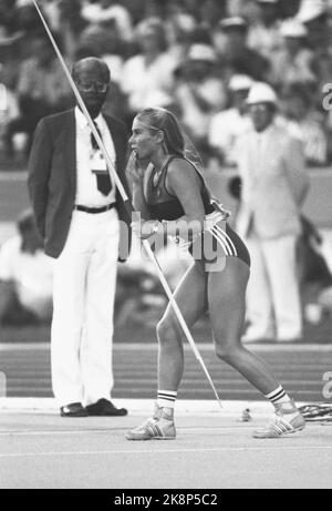 Los Angeles 19840806 The Los Angeles Olympics Spear A Happy Trine