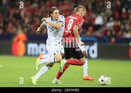 Leverkusen Germany 1 Of November 2022 Robert Andrich 8 Of