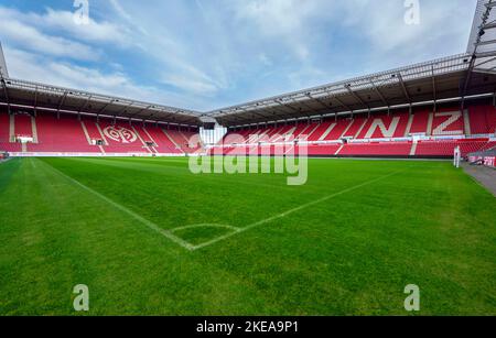 Visiting Mewa Arena In Mainz Germany Stock Photo Alamy